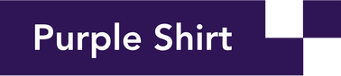 purple shirt logo